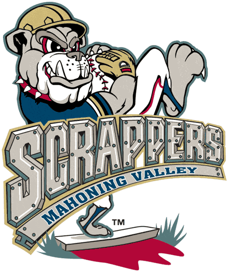 Mahoning Valley Scrappers 1999-2008 Primary Logo iron on transfers for T-shirts